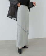 【セットアップ対応】ランダムメロウニットスカート