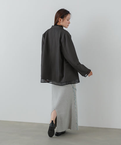 【セットアップ対応】ランダムメロウニットスカート