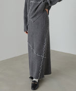 【セットアップ対応】ランダムメロウニットスカート