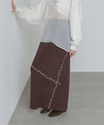 【セットアップ対応】ランダムメロウニットスカート