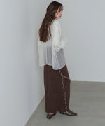 【セットアップ対応】ランダムメロウニットスカート