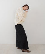 前後2WAYシャギーニットトップス