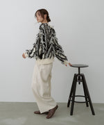 前後2WAYシャギーニットトップス