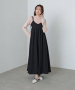 【選べるネック】チュールレイヤードリブニット