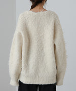 ブラッシュドニットカーディガン