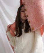 ブラッシュドニットカーディガン