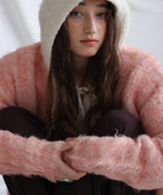 ブラッシュドニットカーディガン