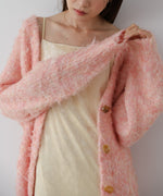 ブラッシュドニットカーディガン