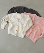 ブラッシュドニットカーディガン