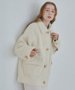 シャギーミドルアウター