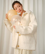 シャギーミドルアウター