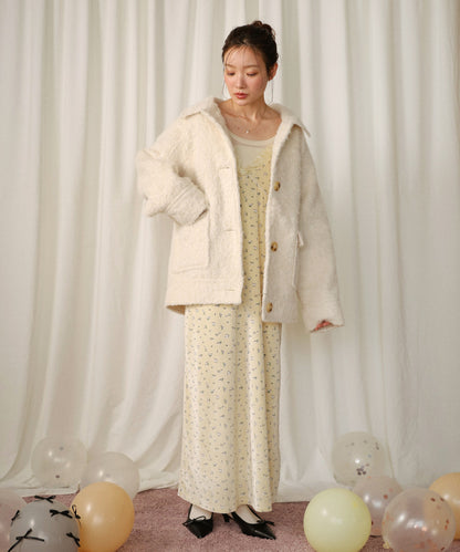 シャギーミドルアウター