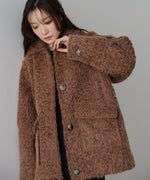 シャギーミドルアウター