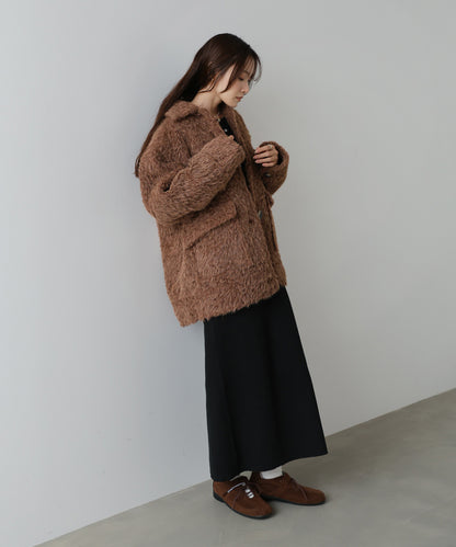 シャギーミドルアウター