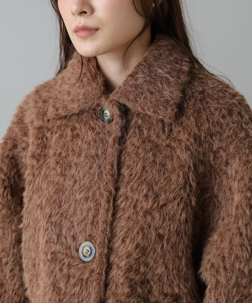 シャギーミドルアウター