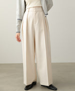ツータックワイドパンツ
