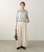 ツータックワイドパンツ