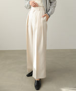 ツータックワイドパンツ