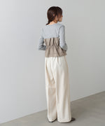 ツータックワイドパンツ