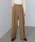 ツータックワイドパンツ