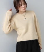 シャギーシャイニーニット