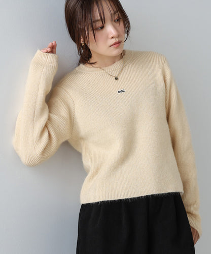 シャギーシャイニーニット