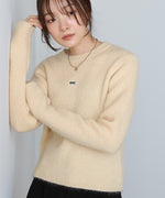 シャギーシャイニーニット