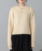 シャギーシャイニーニット