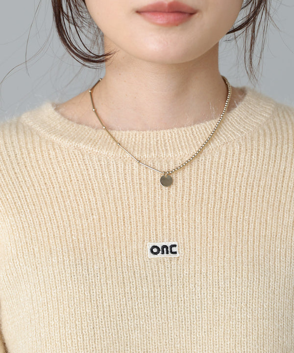 シャギーシャイニーニット