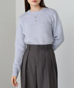 シャギーシャイニーニット