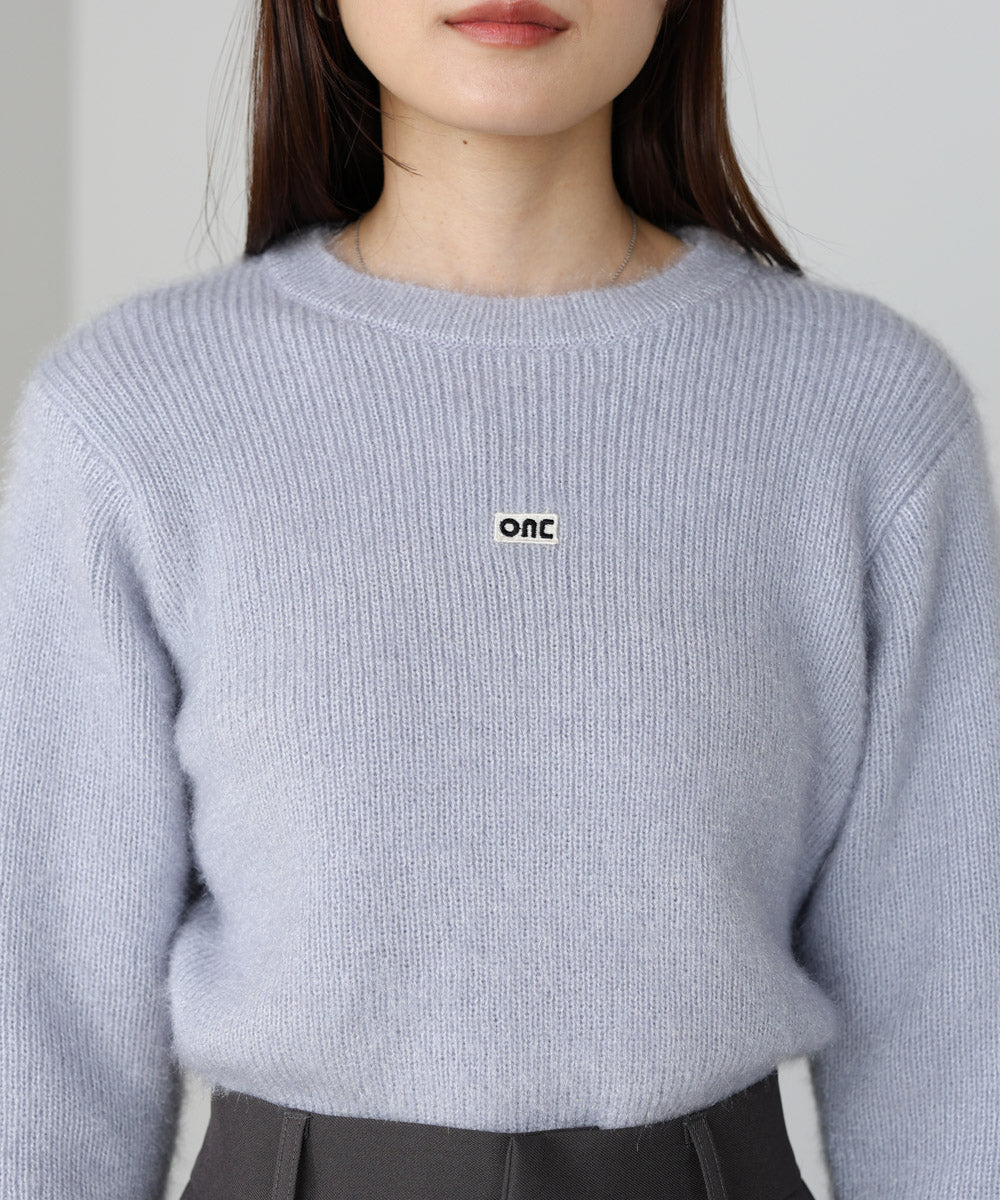 シャギーシャイニーニット