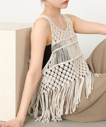 マクラメベスト