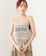 マクラメベスト