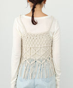 マクラメベスト