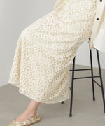 刺繍フラワーキャミワンピース