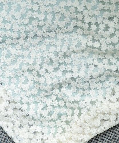 刺繍フラワーキャミワンピース