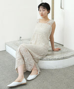 クロシェロングワンピース