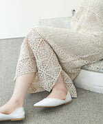 クロシェロングワンピース