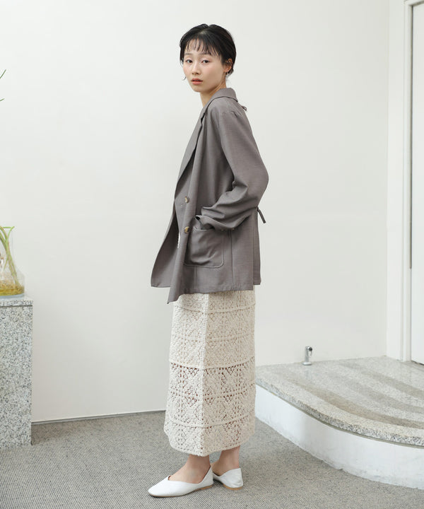 クロシェロングワンピース