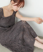 クロシェロングワンピース