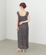 クロシェロングワンピース