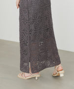 クロシェロングワンピース