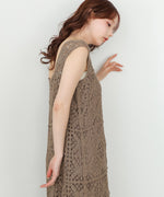 クロシェロングワンピース