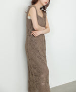 クロシェロングワンピース