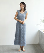 クロシェロングワンピース