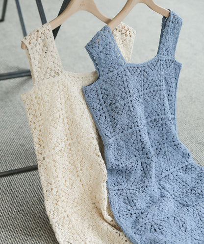 クロシェロングワンピース