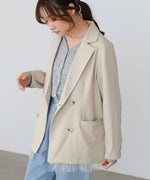 【スリーピース対応】裾フリルダブルジャケット【入卒にもおすすめ】