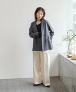 【スリーピース対応】裾フリルダブルジャケット【入卒にもおすすめ】