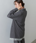 【スリーピース対応】裾フリルダブルジャケット【入卒にもおすすめ】