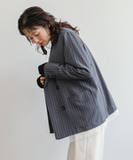 【スリーピース対応】裾フリルダブルジャケット【入卒にもおすすめ】